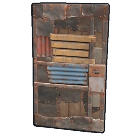 rust wiki sheet metal|corrupted sheet metal door.